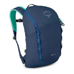 Рюкзак Osprey Jet 12, Wave Blue, Для дітей, Дитячі рюкзаки, Без клапана, One size, 12, 390