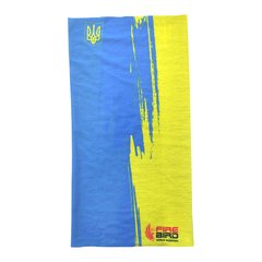 Шарф-снуд FireBird Flag of Ukraine (vertical), yellow/blue, One size, Універсальні головні убори