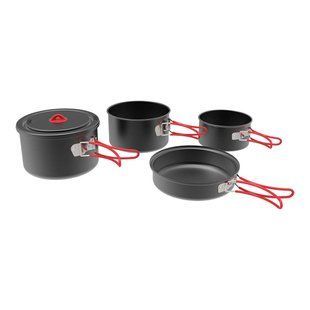 Набір туристичного посуду Coghlans Hard Anodized Aluminum Cook Set, gray, Набори для пікніка, Анодований алюміній, Київ, Харків, Одеса, Днiпро, Запоріжжя, Львів, Кривий Ріг, Вінниця, Полтава, Чернігів, Черкаси, Суми, Хмельницький, Чернівці, Рівне