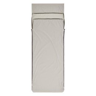 Вкладыш в спальник Sea to Summit Silk Blend Sleeping Bag Liner Rectangular w/Pillow Sleeve, Moonstruck Grey, Вкладыши, Универсальный, Четырехсезонные, 160, Киев, Харьков, Одесса, Днепр, Запорожье, Львов, Кривой Рог, Винница, Полтава, Чернигов, Черкассы, Сумы, Хмельницкий, Черновцы, Ровно, Австралия