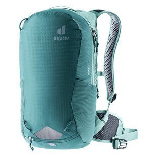 Рюкзак Deuter Race 8 Bike Backpack, deepsea-jade, Універсальні, Велосипедні рюкзаки, Без клапана, One size, 8, 540, Київ, Харків, Одеса, Днiпро, Запоріжжя, Львів, Кривий Ріг, Вінниця, Полтава, Чернігів, Черкаси, Суми, Хмельницький, Чернівці, Рівне