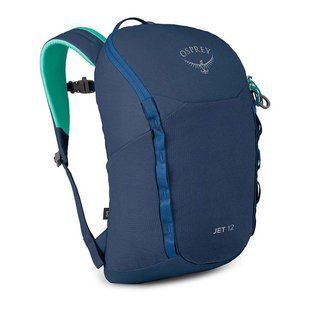 Рюкзак Osprey Jet 12 AirScape, Wave Blue, Для детей и подростков, Детские рюкзаки, Без клапана, One size, 12, 390, Киев, Харьков, Одесса, Днепр, Запорожье, Львов, Кривой Рог, Винница, Полтава, Чернигов, Черкассы, Сумы, Хмельницкий, Черновцы, Ровно