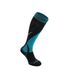 Шкарпетки Bridgedale Ski MidWeight Over Calf Wmn (M. P.), Gunmetal/turquoise, S, Для жінок, Гірськолижні, Комбіновані, Великобританія, Великобританія