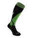 Шкарпетки Bridgedale MerinoFusion Ski Vertige Mid, black/green, M, Для чоловіків, Гірськолижні, Комбіновані, Великобританія, Великобританія