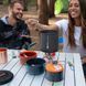 Набір посуду GSI Outdoors Halulite Dualist HS, gray, Набори посуду, Анодований алюміній, США, Київ, Харків, Одеса, Днiпро, Запоріжжя, Львів, Кривий Ріг, Вінниця, Полтава, Чернігів, Черкаси, Суми, Хмельницький, Чернівці, Рівне