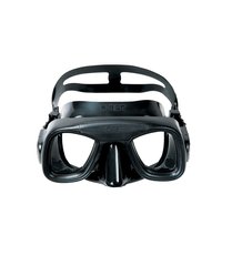 Маска Omer Abyss Mask, black, Для подводной охоты, Двухстекольная, One size