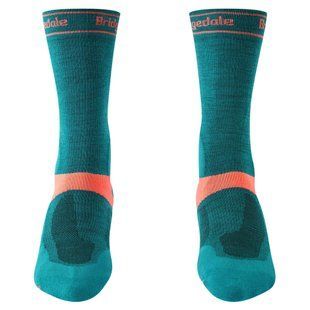 Шкарпетки Bridgedale Women's MTB Mid-Season Weight T2 Merino Sport Boot Teal, Teal, M, Для жінок, Велосипедні, Комбіновані, Великобританія, Великобританія