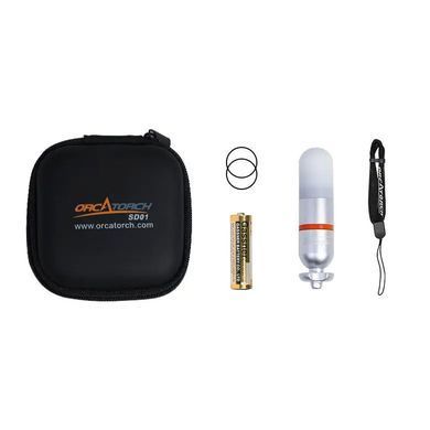 Сигнальний маяк для дайвінгу OrcaTorch SD01 Pro Dive Beacon Signal Light 2-in-1 Constant On Blue, white, Ліхтарі