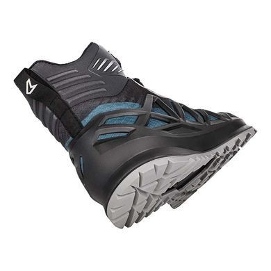 Черевики LOWA Merger GTX MID, steel blue-anthracite, Для чоловіків, З мембраною, Без рантів, 42, Київ, Харків, Одеса, Днiпро, Запоріжжя, Львів, Кривий Ріг, Вінниця, Полтава, Чернігів, Черкаси, Суми, Хмельницький, Чернівці, Рівне