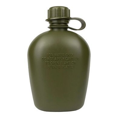Фляга для воды Tribe Canteen T-FE-0022 Olive, olive, Фляги, Пищевой пластик, 1.0