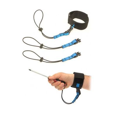 Манжета-тримач для інструменту з стропами UpSky Cuff FX Set, blue/black