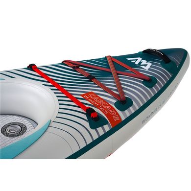 Надувной SUP-Kayak Aqua Marina Cascade 11'2'' All-Around w/2-in-1 Paddle BT-24CAP, Teal/White, SUP, Универсальные, Киев, Харьков, Одесса, Днепр, Запорожье, Львов, Кривой Рог, Винница, Полтава, Чернигов, Черкассы, Сумы, Хмельницкий, Черновцы, Ровно, Китай, Китай