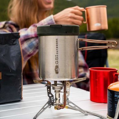 Плунжер GSI Outdoors Glacier Personal Javapress, Stainless, Кавоварки, Нержавіюча сталь, Київ, Харків, Одеса, Днiпро, Запоріжжя, Львів, Кривий Ріг, Вінниця, Полтава, Чернігів, Черкаси, Суми, Хмельницький, Чернівці, Рівне
