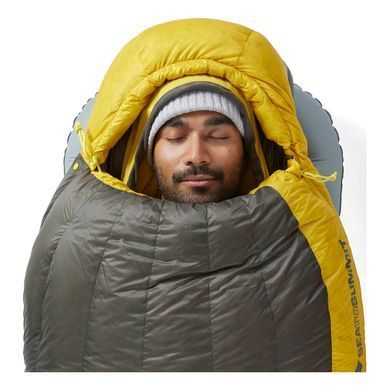 Спальний мішок Sea to Summit Spark -18&deg;C Long, Beluga Black, Long, Спальник, Кокон, Універсальний, Пуховий, Трисезонні, Left, 1204, Київ, Харків, Одеса, Днiпро, Запоріжжя, Львів, Кривий Ріг, Вінниця, Полтава, Чернігів, Черкаси, Суми, Хмельницький, Чернівці, Рівне
