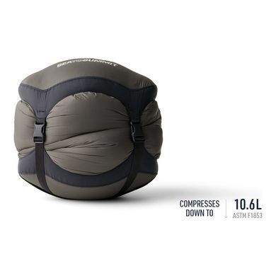 Спальний мішок Sea to Summit Spark -18&deg;C Long, Beluga Black, Long, Спальник, Кокон, Універсальний, Пуховий, Трисезонні, Left, 1204, Київ, Харків, Одеса, Днiпро, Запоріжжя, Львів, Кривий Ріг, Вінниця, Полтава, Чернігів, Черкаси, Суми, Хмельницький, Чернівці, Рівне
