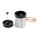 Плунжер GSI Outdoors Glacier Personal Javapress, Stainless, Кавоварки, Нержавіюча сталь, Київ, Харків, Одеса, Днiпро, Запоріжжя, Львів, Кривий Ріг, Вінниця, Полтава, Чернігів, Черкаси, Суми, Хмельницький, Чернівці, Рівне