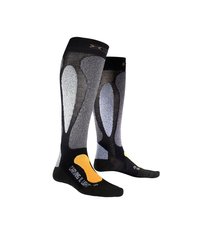 Носки X-Socks Carving Ultralight, black/orange, 39-41, Для мужчин, Горнолыжные, Комбинированные