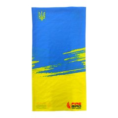 Шарф-снуд FireBird Flag of Ukraine (horizontal), yellow/blue, One size, Універсальні головні убори