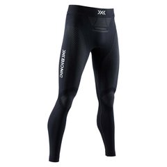 Термоштани X-Bionic INVENT 4.0 Men's Running Pants, black/charcoal, L, Для чоловіків, Штани, Синтетична, Для активного відпочинку, Італія, Швейцарія