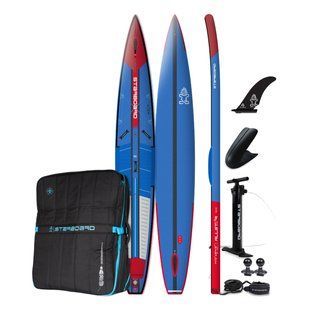 Надувная SUP доска Starboard All&nbsp;Star&nbsp;Airline&nbsp;14'0&rdquo;&nbsp;x&nbsp;28&rdquo;&nbsp;x&nbsp;6&rdquo;&nbsp;Deluxe, blue, Гоночные, Надувные