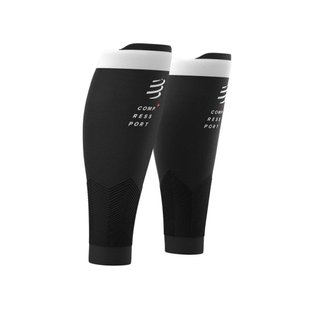 Гетри Compressport R2 V2, black/white, Універсальні, Гетры, Т4 (42-46 см)