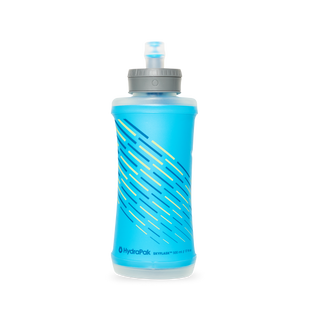 М'яка пляшка HydraPak 500ml SkyFlask, Malibu Blue, М'які пляшки, Харчовий силікон, 0.5, Китай, США, Київ, Харків, Одеса, Днiпро, Запоріжжя, Львів, Кривий Ріг, Вінниця, Полтава, Чернігів, Черкаси, Суми, Хмельницький, Чернівці, Рівне