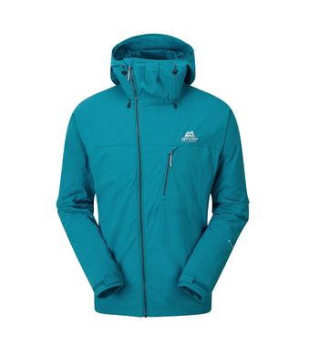 Куртка Mountain Equipment Squall Hooded Jacket (2019), Tasman Blue, Софтшелові, Для чоловіків, L, Без мембрани, Китай, Великобританія