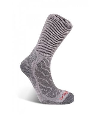 Шкарпетки Bridgedale MerinoFusion Trail, grey, L, Для чоловіків, Трекінгові, Комбіновані, Великобританія, Великобританія