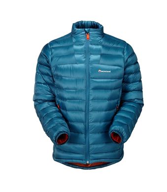 Куртка пухова Montane Nitro Jacket, Moroccan blue/burnt orange lining, Пухові, Для чоловіків, S, Без мембрани