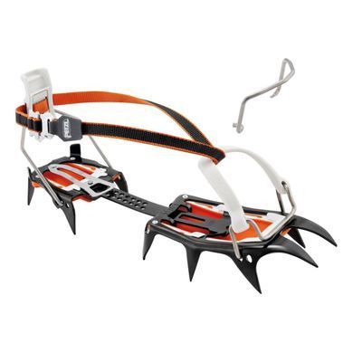 Кішки Petzl Vasak FlexLock 36-50, black/orange, Кішки, Напівавтоматичні, Франція, Франція