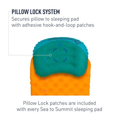 Подушка надувная Sea to Summit Aeros Ultralight Pillow Regular, Sea foam, Подушки, 60, Без утеплителя