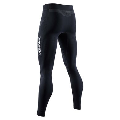 Термоштани X-Bionic INVENT 4.0 Men's Running Pants, black/charcoal, L, Для чоловіків, Штани, Синтетична, Для активного відпочинку, Італія, Швейцарія