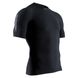 Термофутболка X-Bionic Effektor 4D Men's Running Short Sleeve Shirt, opal black/arctic white, L, Для чоловіків, Футболки, Синтетична, Для активного відпочинку, Італія, Швейцарія