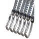 Оттяжка с карабинами Climbing Technology Lime B Set NY 12 cm Silver 6 Pack, silver