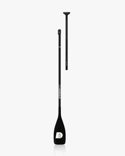 Весло для SUP доски Starboard Lima Paddle M&nbsp;2 Pcs 29mm&nbsp;Carbon F35, black, Классическое (Euro Blade), Для SUP досок, 162-223, 2, Карбон, Карбон, Для взрослых