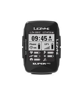 GPS компьютер Lezyne Super Pro GPS HR Loaded Y13, Черный, GPS-компьютеры