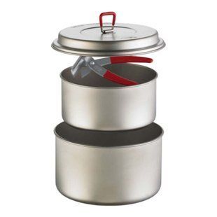 Набор туристической посуды MSR Titan 2 Pot Set, titan, Наборы для пикника, Титан, 1.5, Киев, Харьков, Одесса, Днепр, Запорожье, Львов, Кривой Рог, Винница, Полтава, Чернигов, Черкассы, Сумы, Хмельницкий, Черновцы, Ровно