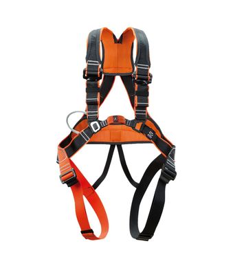 Страхувальна система Climbing Technology Work TEC, black/orange, L-XL, Повна обв'язка, Універсальні, Промислові системи, Київ, Харків, Одеса, Днiпро, Запоріжжя, Львів, Кривий Ріг, Вінниця, Полтава, Чернігів, Черкаси, Суми, Хмельницький, Чернівці, Рівне, Італія, Італія