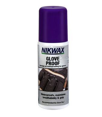 Просочення Nikwax Glove Proof 125ml, purple, Засоби для просочення, Для спорядження, Для шкіри, Великобританія, Великобританія
