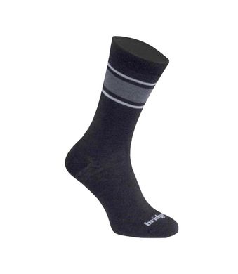 Шкарпетки Bridgedale Merino Sock / Liner, Dark Grey/Light Grey, S, Для чоловіків, Повсякденні, Комбіновані, Великобританія, Великобританія