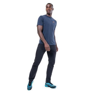 Футболка Mountain Equipment Groundup Men's Tee Cosmos Stripe, Cosmos stripe, Для мужчин, S, Футболки, Великобритания