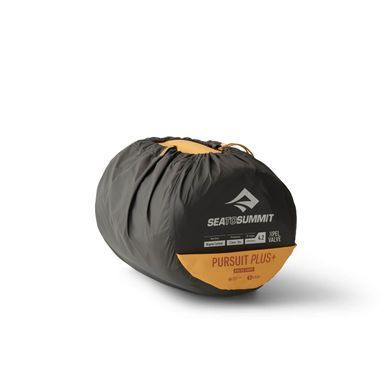 Самонадувний килимок Sea To Summit Pursuit Plus Self-Inflating Sleeping Pad Regular Zinnia Orange, Zinnia Orange, Всесезонні, Самонадувні килими, Regular, 805, Синтетичний