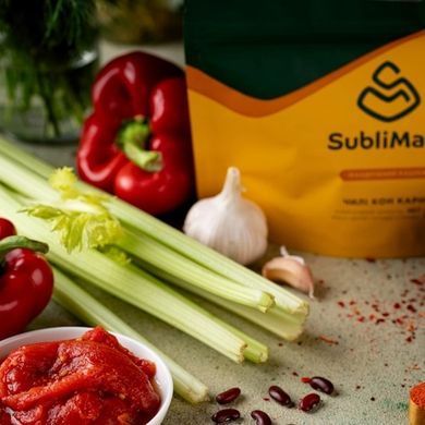 Сублимированная еда SubliMate Чили кон карне 120 г, yellow, Вторые блюда, 120, Украина, Украина