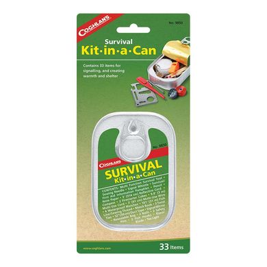 Набір для виживання Coghlans Survival Kit-in-a-Can, multicolor