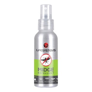 Спрей від комах Lifesystems Midge 100 ml, silver, Репеленти, Великобританія