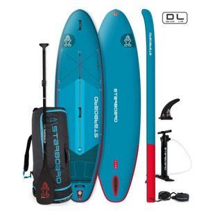 Надувная SUP доска Starboard iGO&nbsp;11'2&rdquo;&nbsp;x&nbsp;31+&rdquo;&nbsp;x&nbsp;6&rdquo;&nbsp;Deluxe Lite w/Paddle, Teal, Универсальные, Надувные