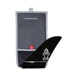 Плавник Starboard SUP Flash Plus Race Prepreg US Box w/Pouch, black, Плавники