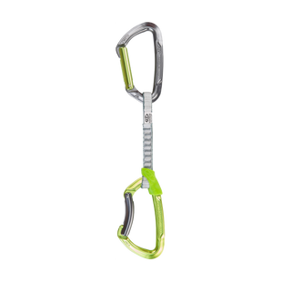 Відтяжка з карабінами Climbing Technology Lime Set DY 12 cm, gray/green