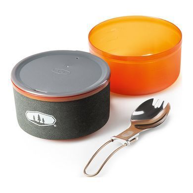 Набор посуды GSI Outdoors Halulite Soloist, grey, Наборы посуды, Алюминий, США, США, Киев, Харьков, Одесса, Днепр, Запорожье, Львов, Кривой Рог, Винница, Полтава, Чернигов, Черкассы, Сумы, Хмельницкий, Черновцы, Ровно