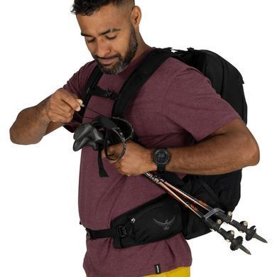 Рюкзак Osprey Talon 22 Black, black, Универсальные, Беговые рюкзаки, Велосипедные рюкзаки, Без клапана, 22, 1008